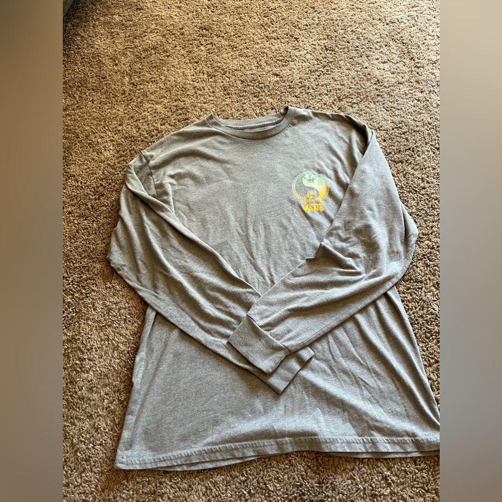 Vans long sleeve shirt